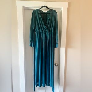Baltic Born Lydia Maxi Dress in Topaz. Size XL. Only worn once.
